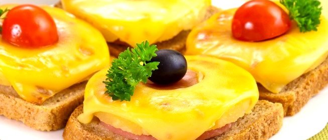 Гавайские тостики