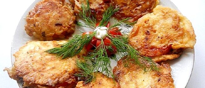 Помидоры в сырной корочке