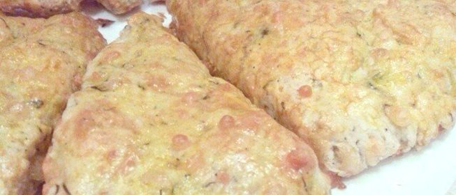Сконы с сыром и зеленью
