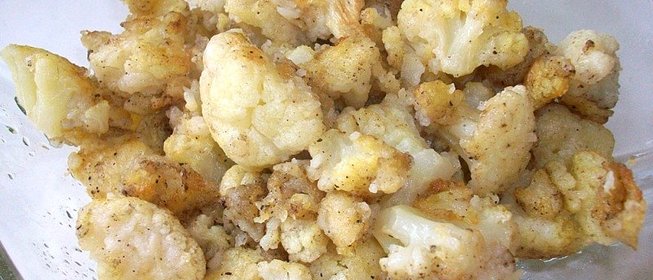 Цветная капуста жареная в муке