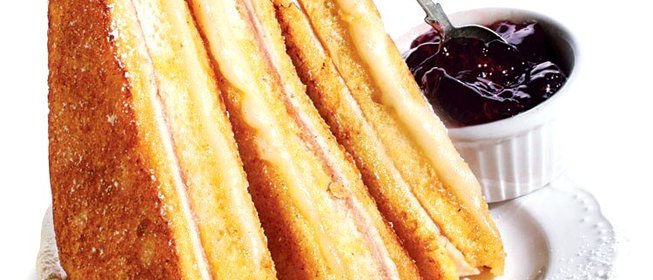 Сэндвичи с индейкой и грюйером