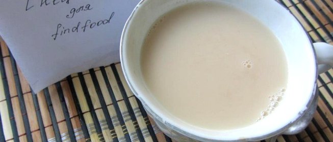 Чай с молоком
