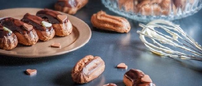 Эклеры на заварном тесте с какао