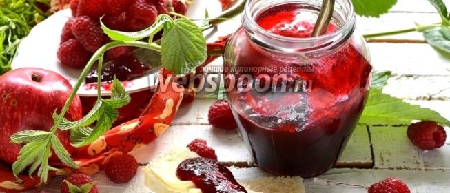 Желе из малины на зиму