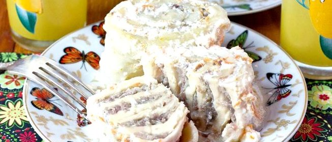 Запечённые рулеты «Пельменики»