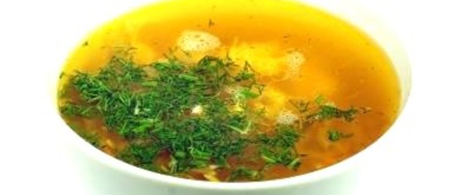 Вкусный куриный суп с вермишелью