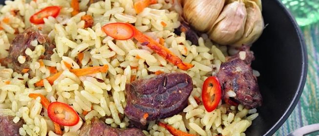 Плов с бараниной