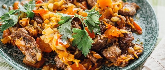 Чай с апельсином и мятой