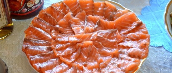 Балык из семги