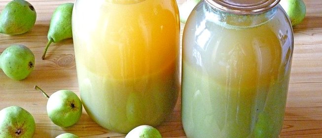 Грушевый сок на зиму
