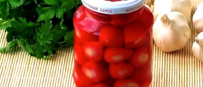 Чеснок в свекольном соке