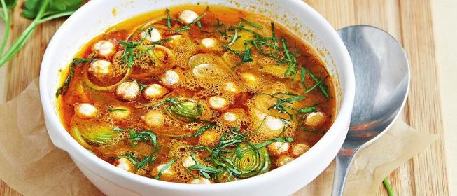 Копченый суп из рыбы