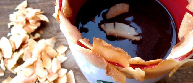 Горячий шоколад на кокосовом молоке