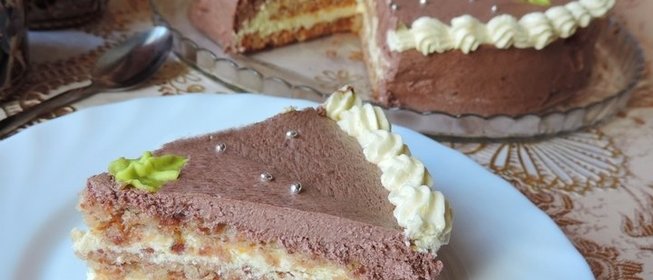 Арахисовый торт «Лакомка»