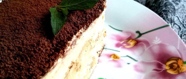 Тирамису с маскарпоне