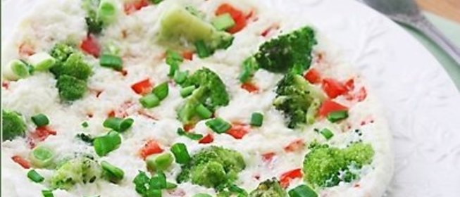 Белковый омлет на пару