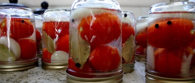 Засолка помидоров холодным способом на зиму