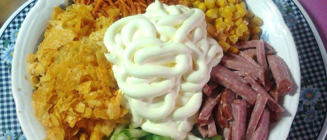 Салат с морковью по‑корейски