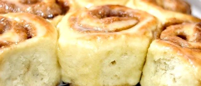 Булочки с корицей и пахтой