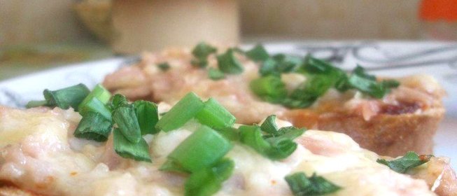 Пицца-бутерброд