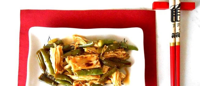 Соевая спаржа по-китайски