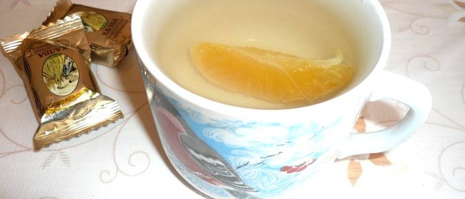 Компот из клементинов и фиников