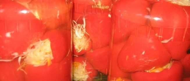 Фаршированный перец на зиму