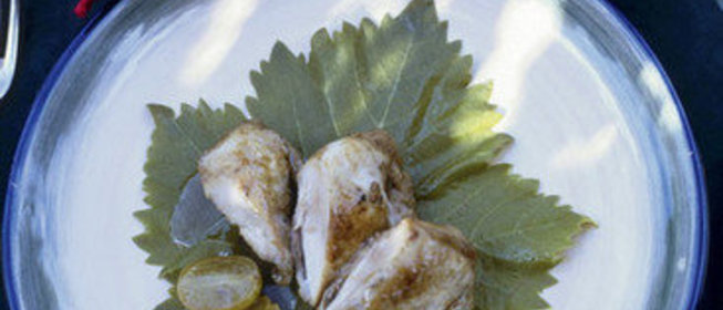 Перепелка с виноградом