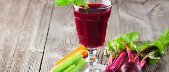 Свекольно-яблочный сок с сельдереем