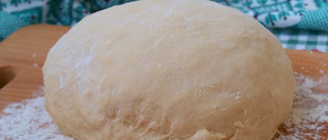 Тесто для пиццы на кефире