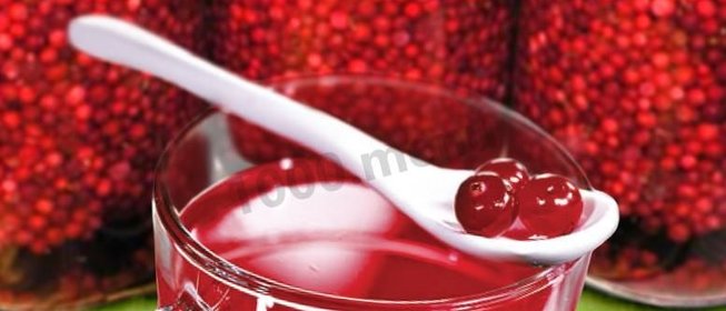 Компот из брусники на зиму