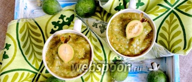 Смузи из фейхоа с мятой