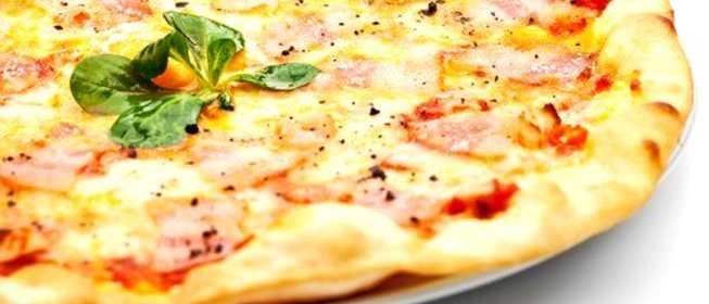 Пицца с корейкой под соусом