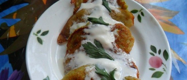 Картофельно-кабачковые драники