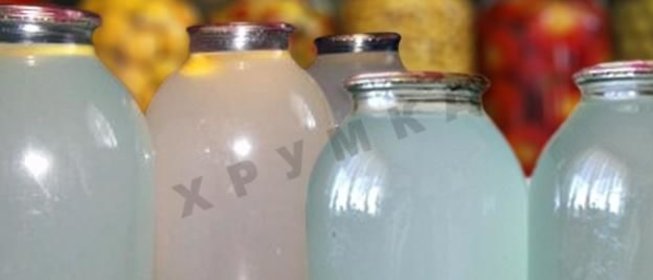 Березовый сок консервация