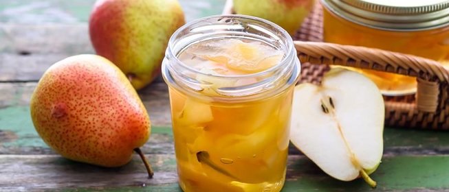 Варенье из груш с белым вином