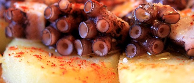 Осьминог по испански