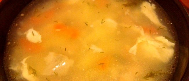 Уха из сёмги и хека