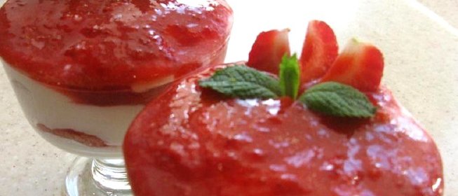 Клубничное тирамису