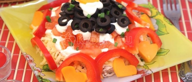 Салат «Шепот Купидона»