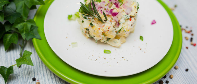 Традиционный американский картофельный салат