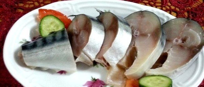 Засолка скумбрии в рассоле целиком