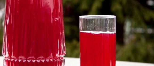 Компот из вишни замороженной