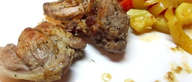 Барашек жареный в собственном соку