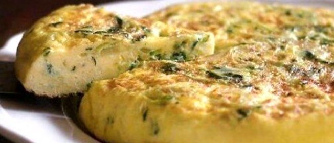 Испанский омлет с кабачком