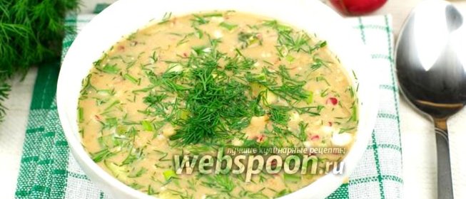 Окрошка на квасе