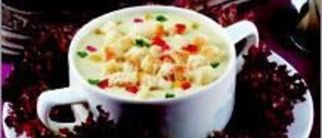 Куриный суп-крем с овощами