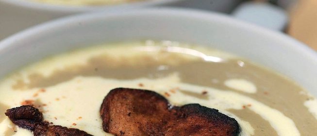 Грибной капучино