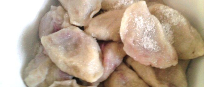 Вареники с черешней