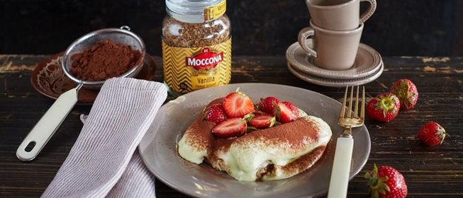 Тирамису с базиликом